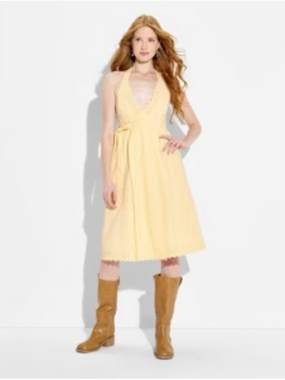 Butter Yellow Sundress
